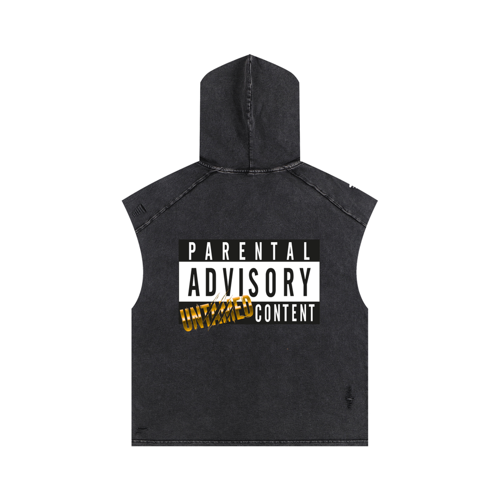 🔥The "Muscle" Streetwear Hoodie | 270 GSM Raw Edge Tank