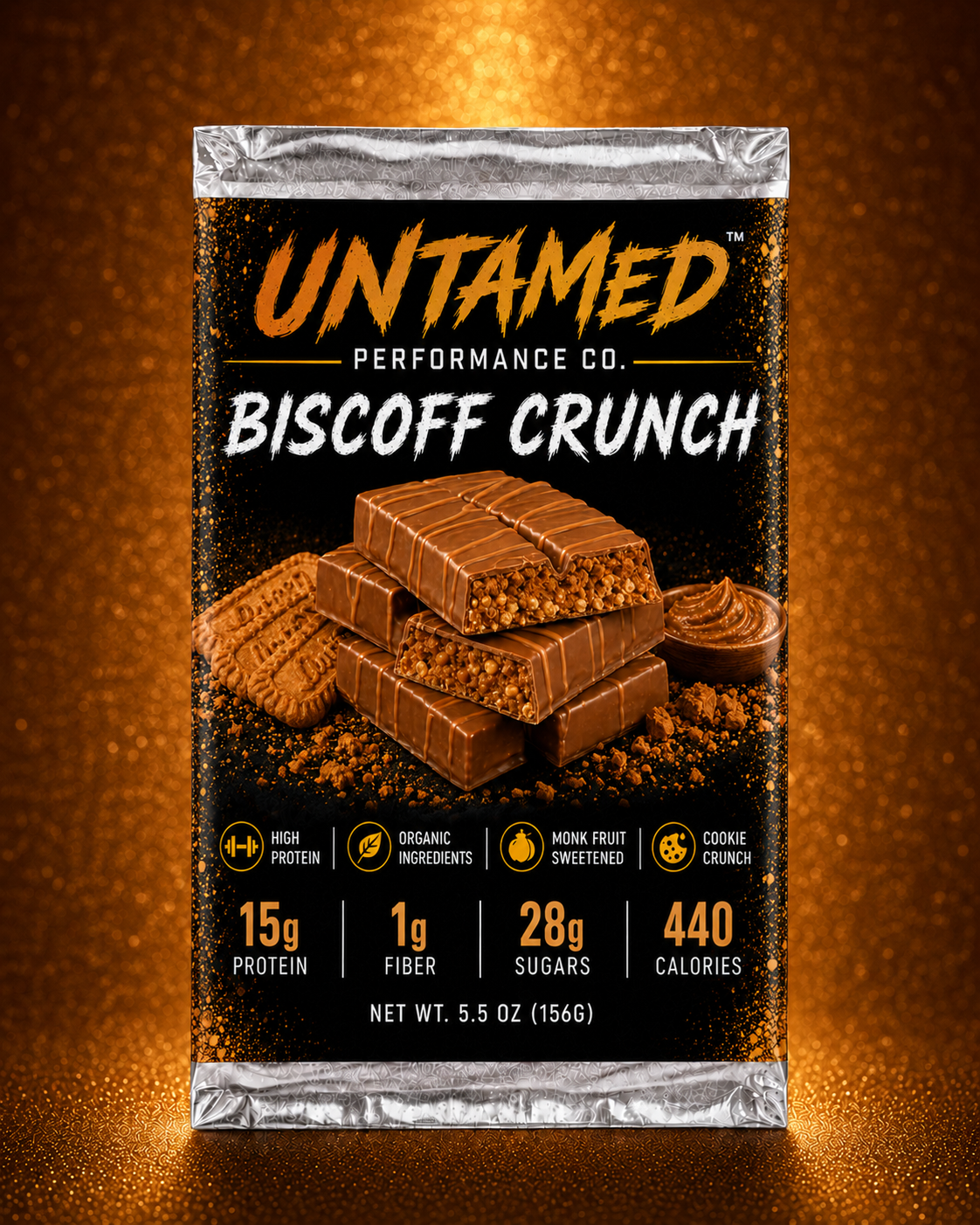 BISCOFF CRUNCH Filled Protein Bar 🍪🔥