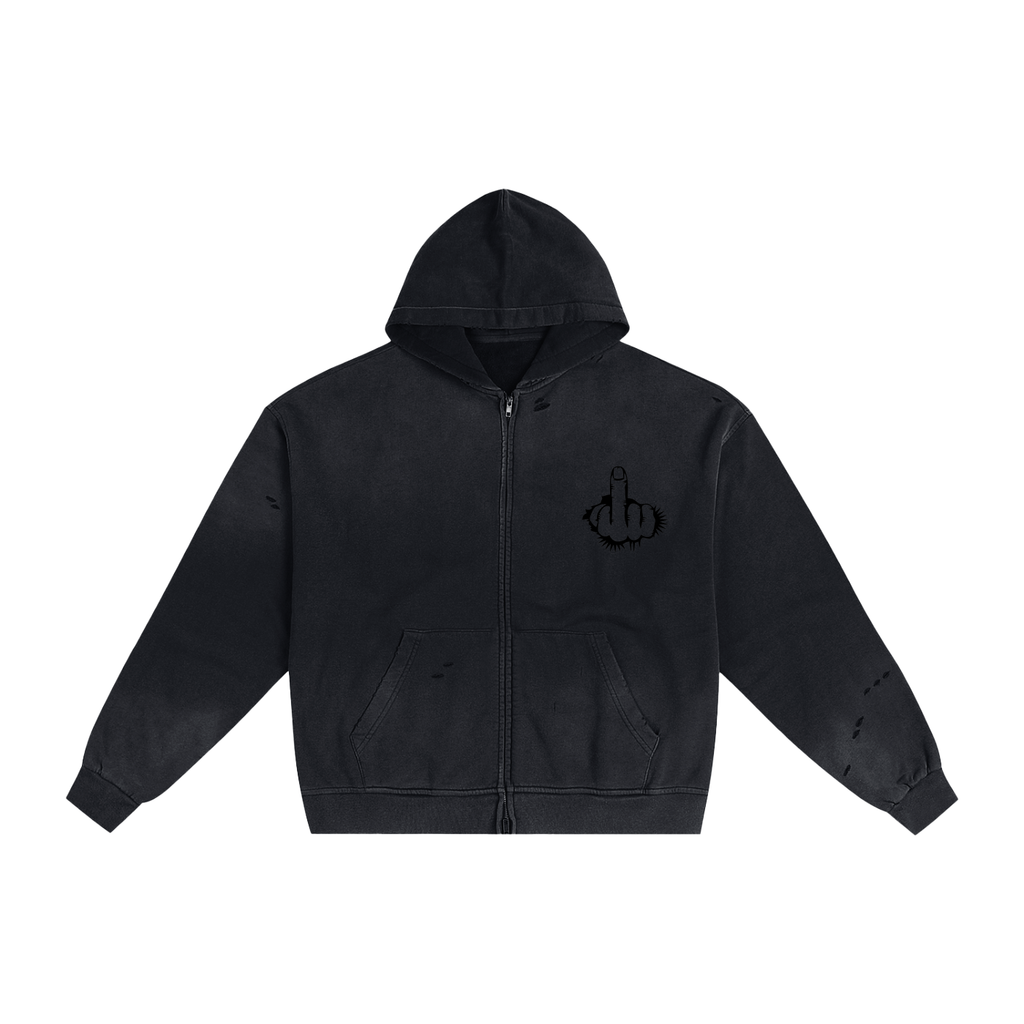 🔥Artisanal Vintage Washed Hoodie | Oversized Drop Shoulder Fit