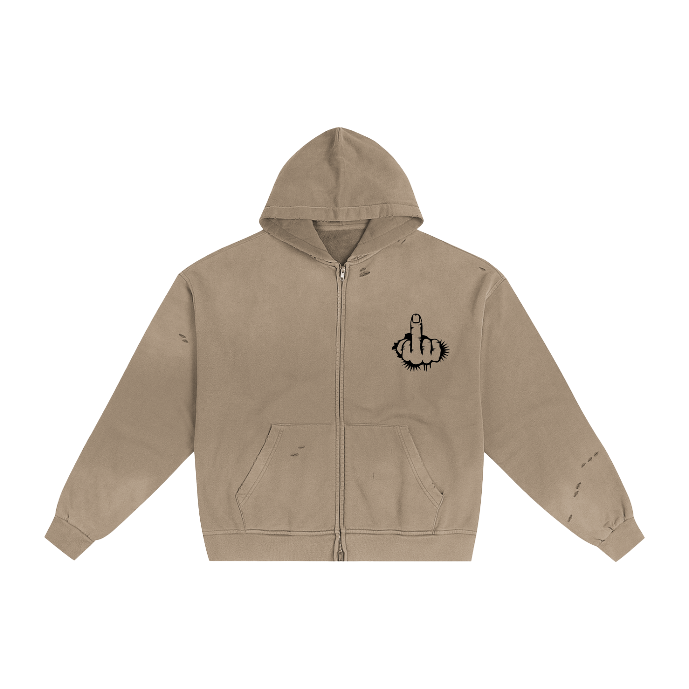 🔥Artisanal Vintage Washed Hoodie | Oversized Drop Shoulder Fit