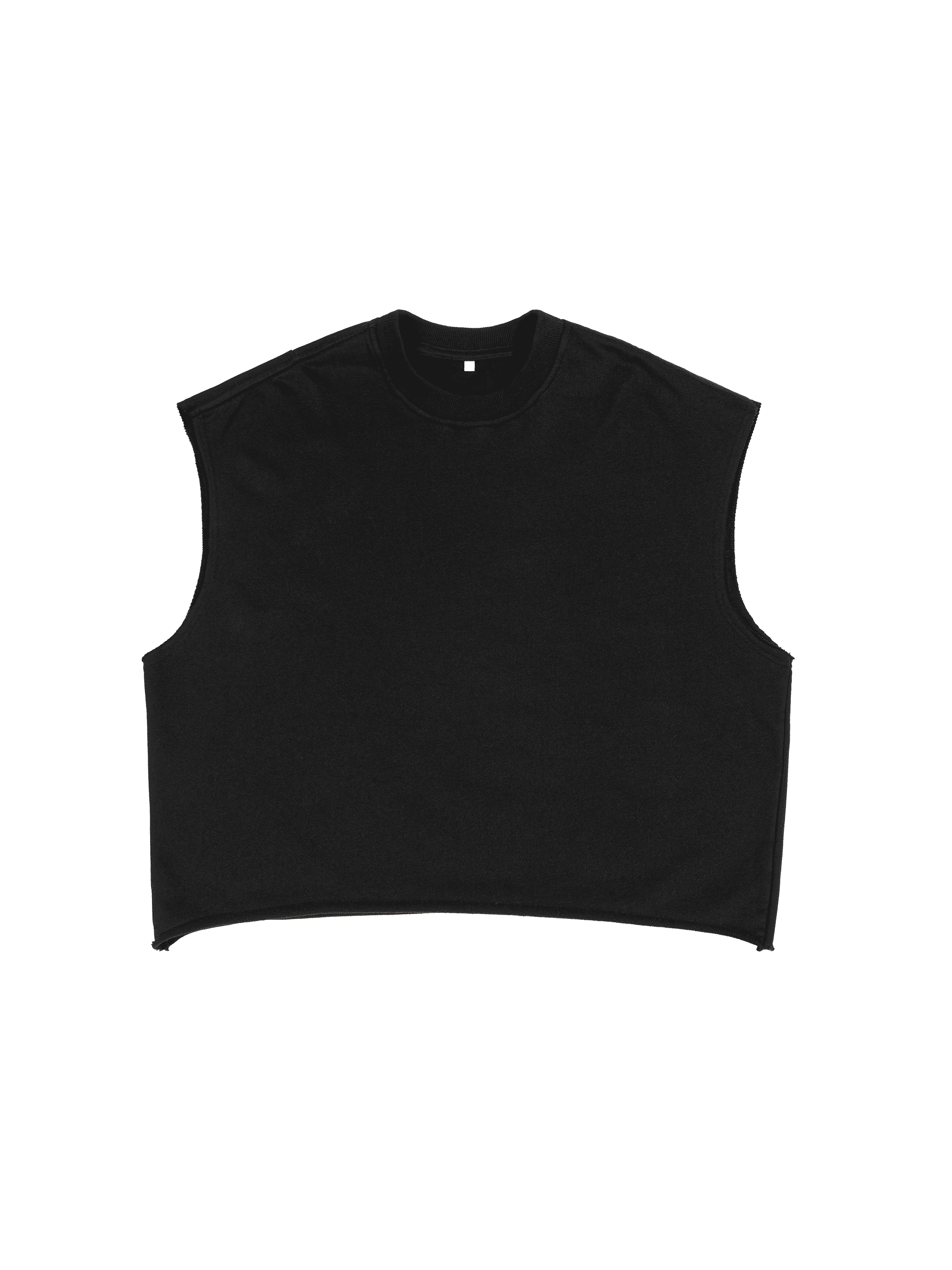 🔥The "Urban Muscle" Tank | Heavyweight Frayed Sleeveless Essential