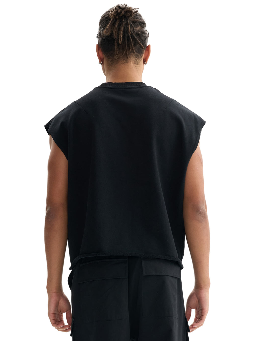 🔥The "Urban Muscle" Tank | Heavyweight Frayed Sleeveless Essential