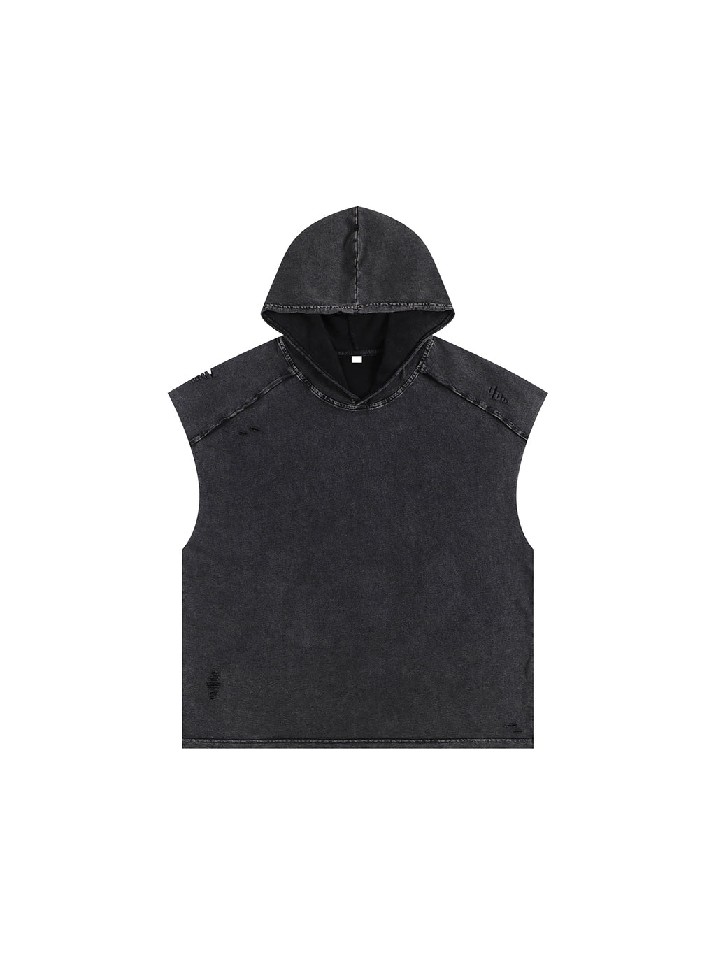 🔥The "Muscle" Streetwear Hoodie | 270 GSM Raw Edge Tank