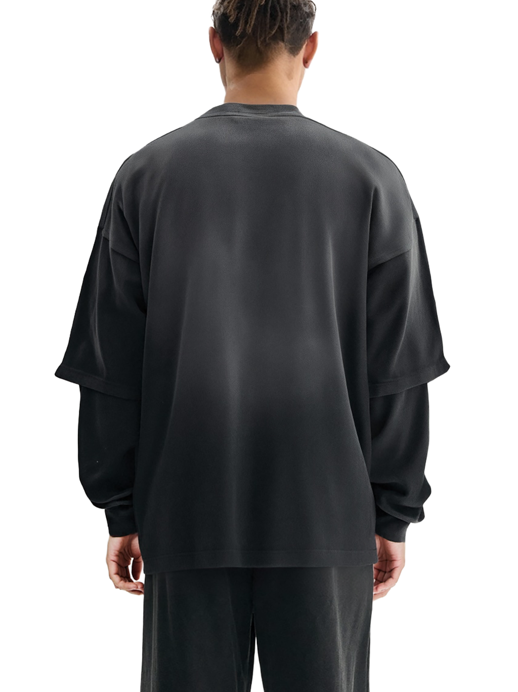 🔥Hand-Distressed Oversized Long Sleeve | 100% Heavyweight Cotton