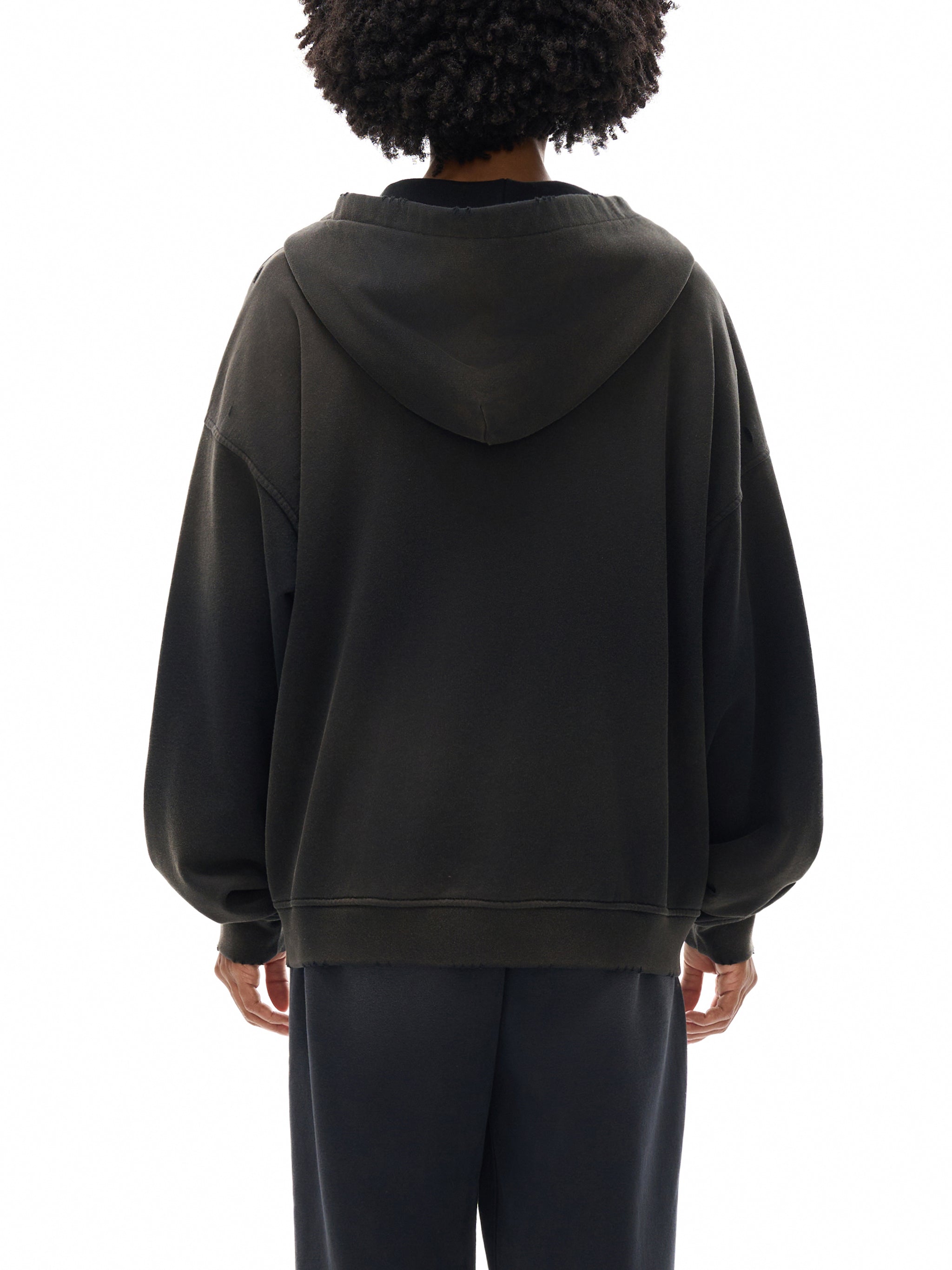 🔥Artisanal Vintage Washed Hoodie | Oversized Drop Shoulder Fit