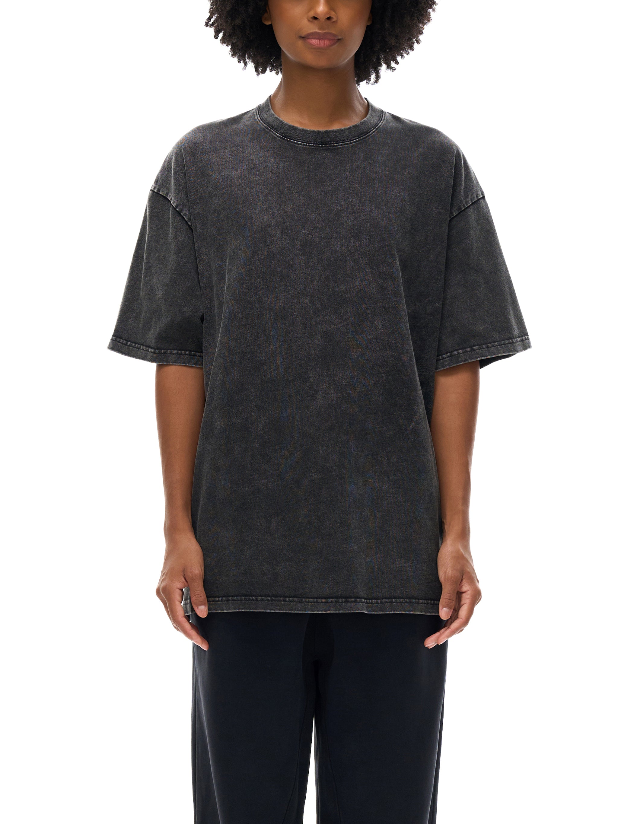 🔥The "Street Marble" Washed Tee | Unisex Loose Fit Drop Shoulder