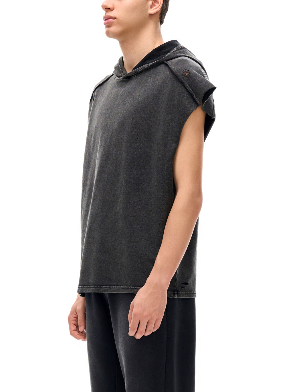 🔥The "Muscle" Streetwear Hoodie | 270 GSM Raw Edge Tank