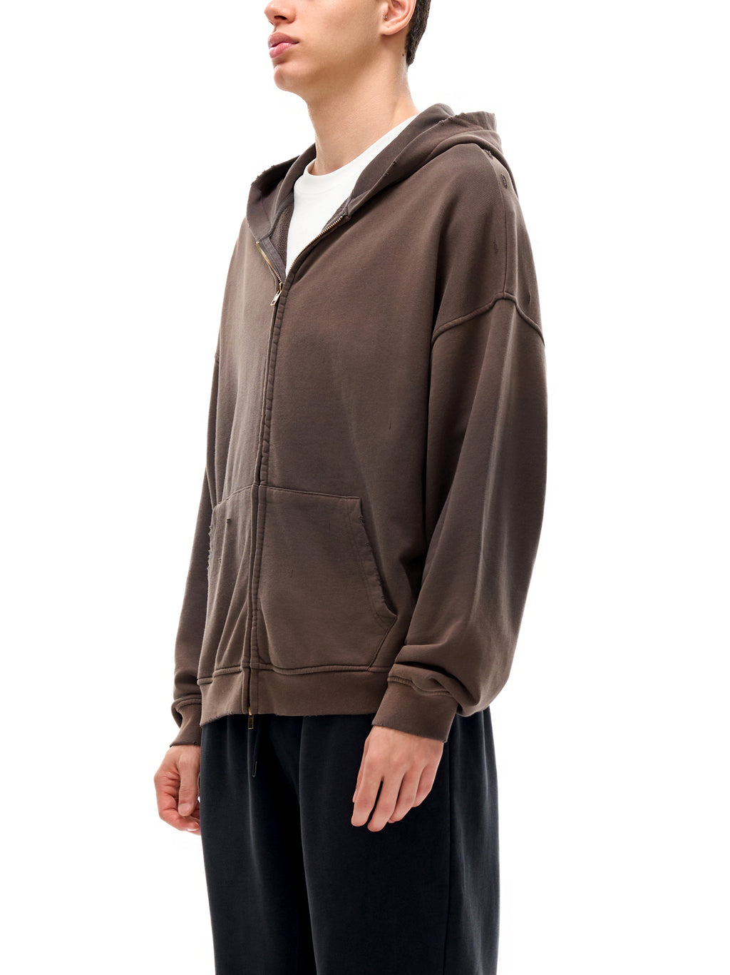 🔥Artisanal Vintage Washed Hoodie | Oversized Drop Shoulder Fit