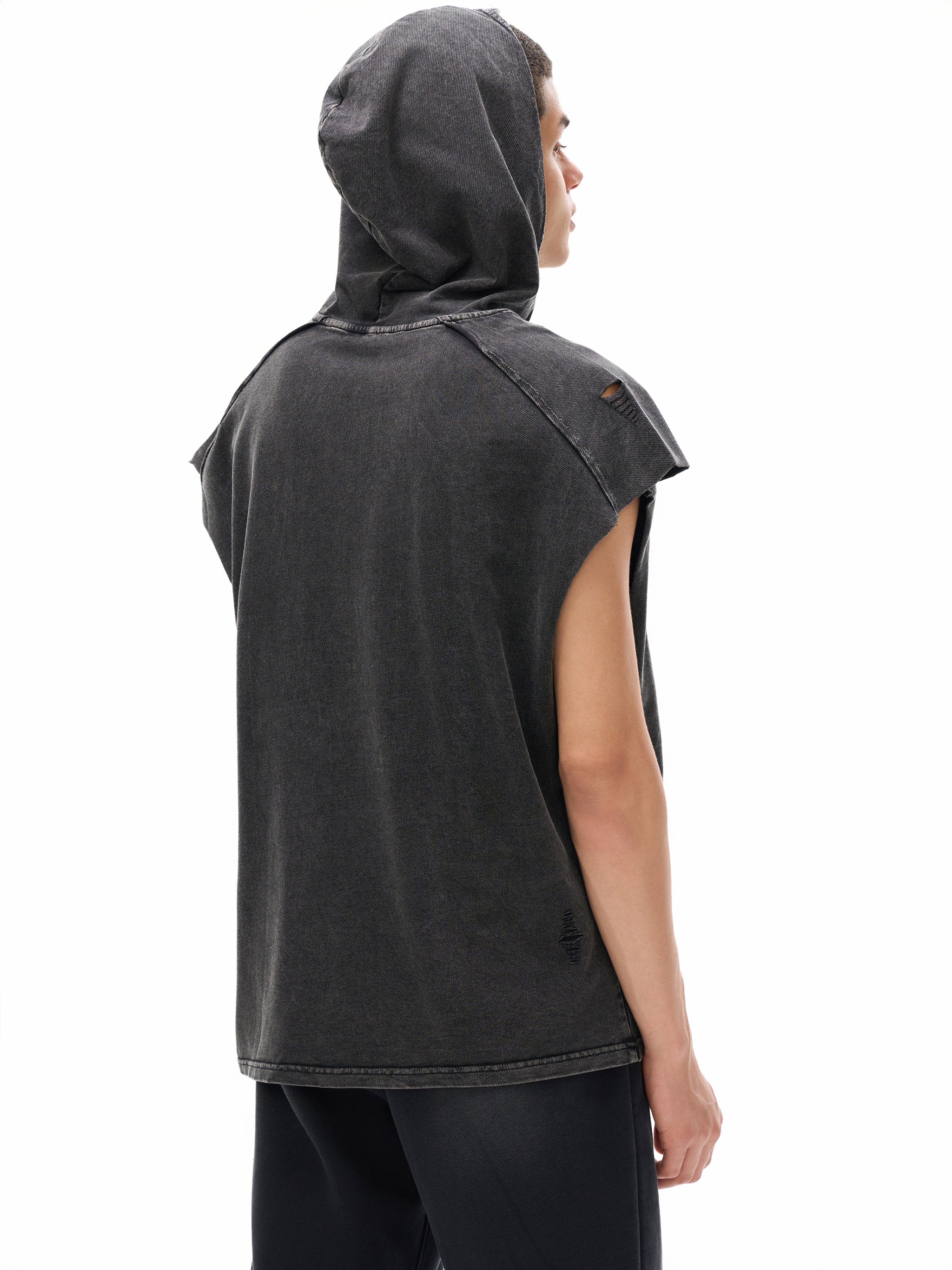 🔥The "Muscle" Streetwear Hoodie | 270 GSM Raw Edge Tank