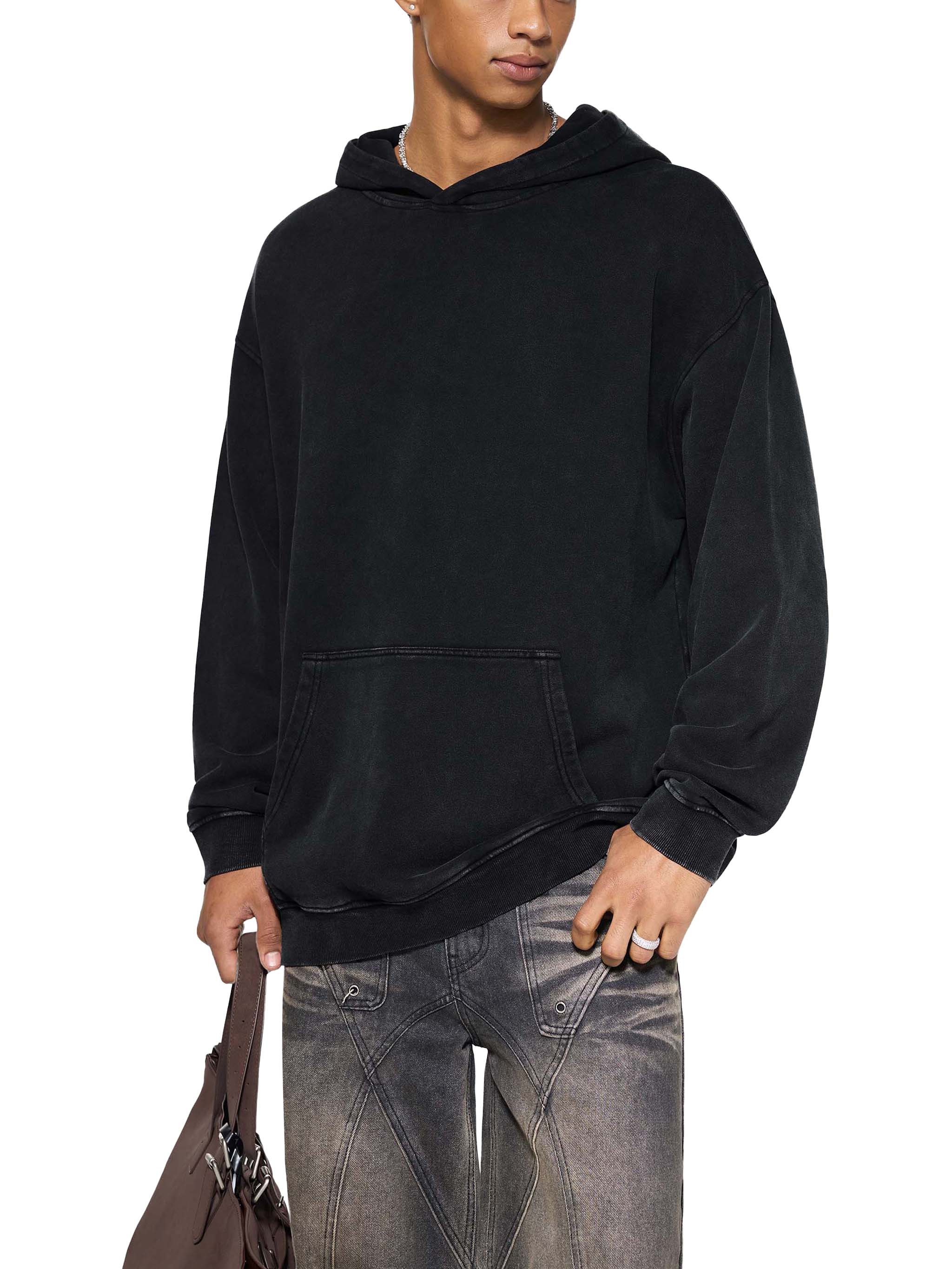 🔥The "Heavyweight Champion" Hoodie | Non-Stretch Pure Cotton Basic