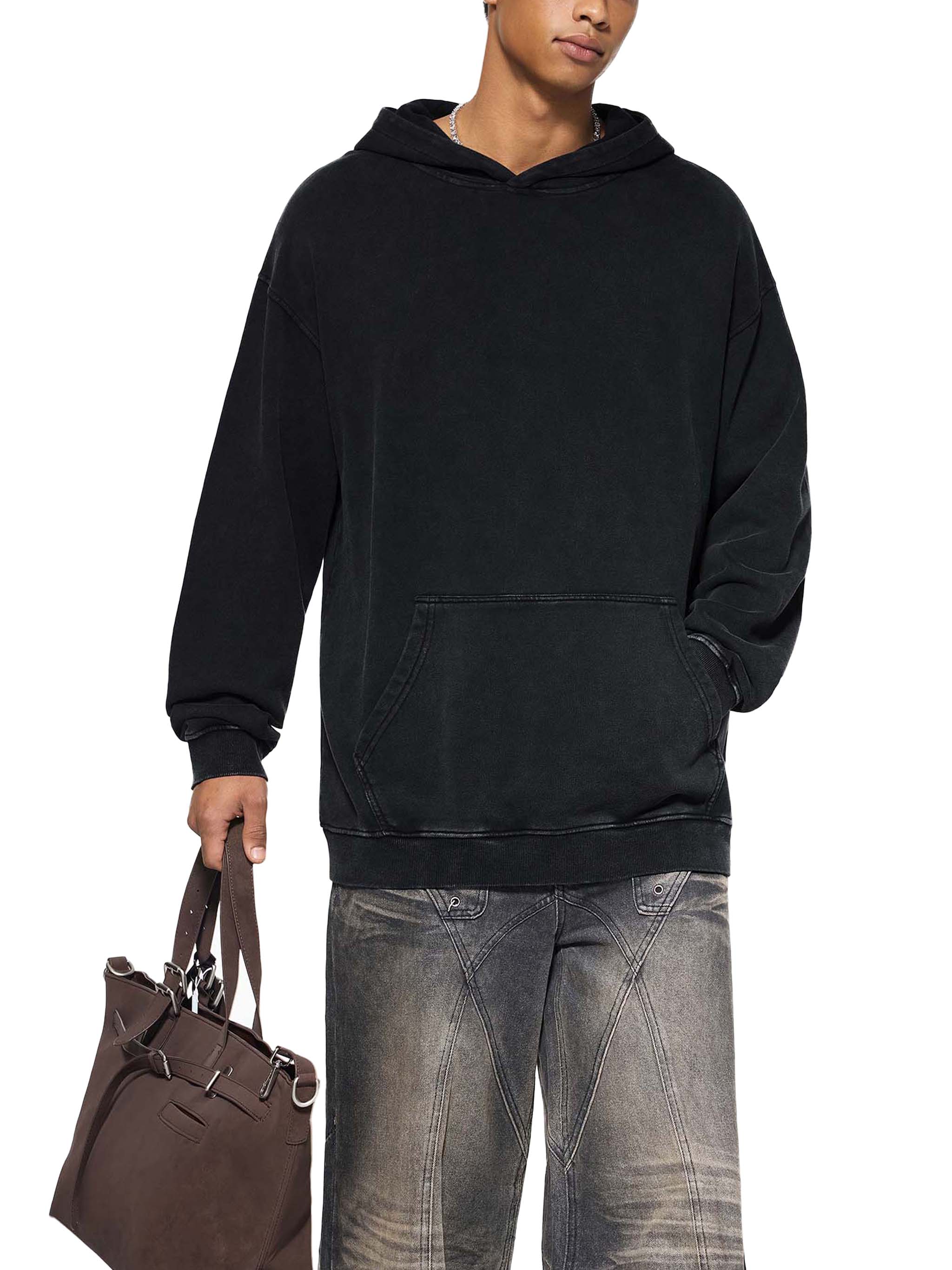 🔥The "Heavyweight Champion" Hoodie | Non-Stretch Pure Cotton Basic