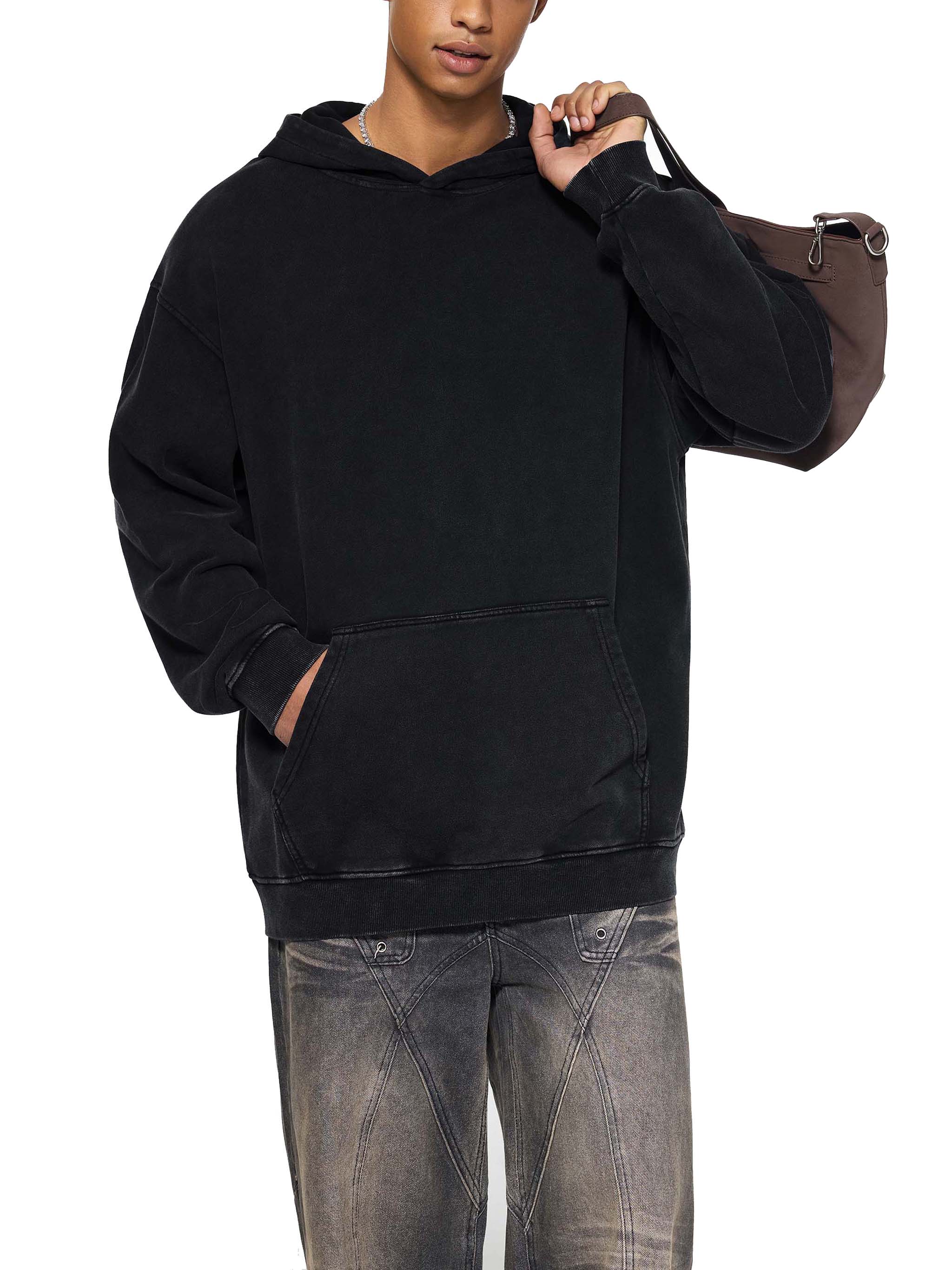 🔥The "Heavyweight Champion" Hoodie | Non-Stretch Pure Cotton Basic