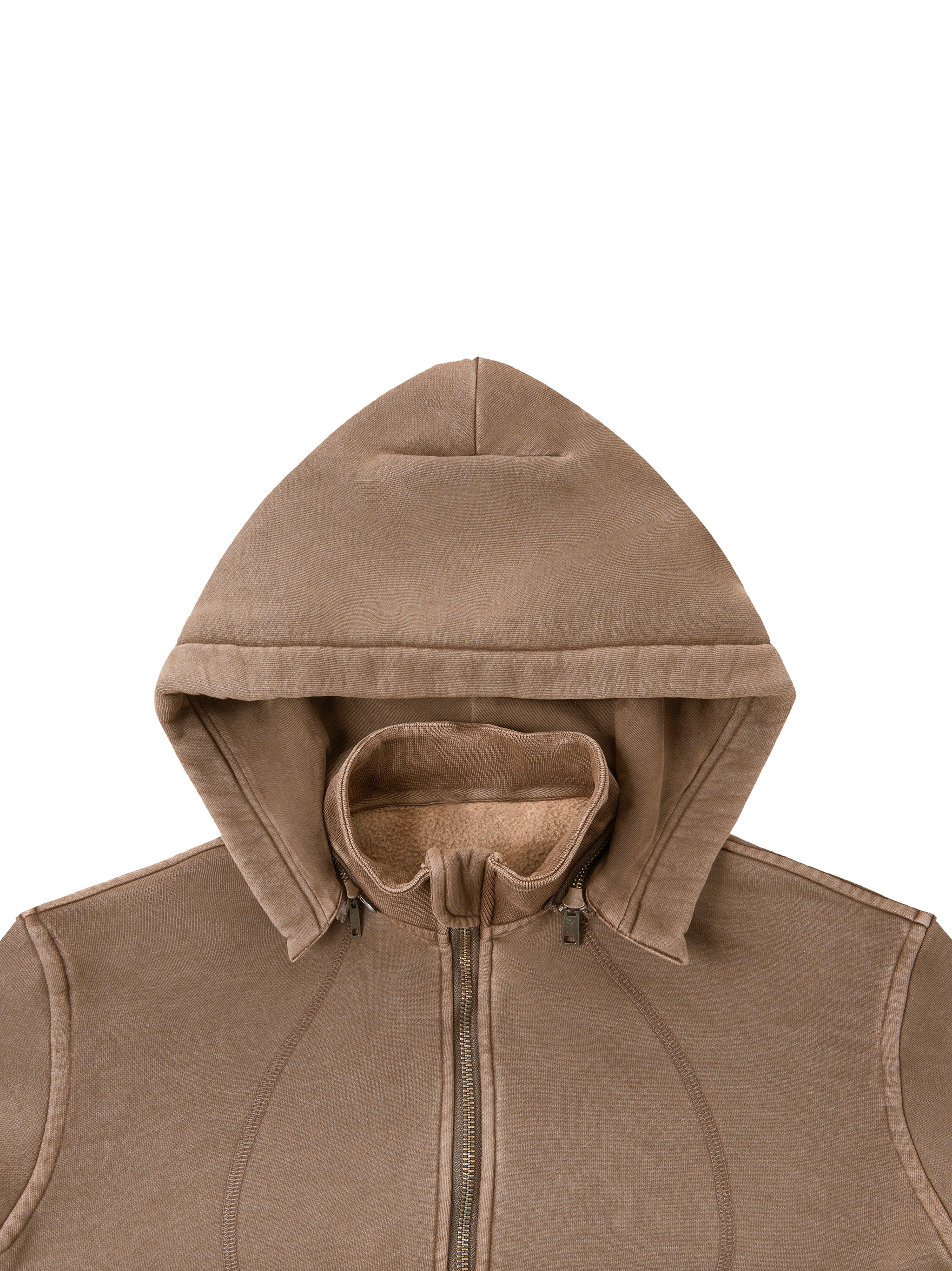 🔥The "Icon" Cropped Zip Hoodie | Vintage Patchwork Essential