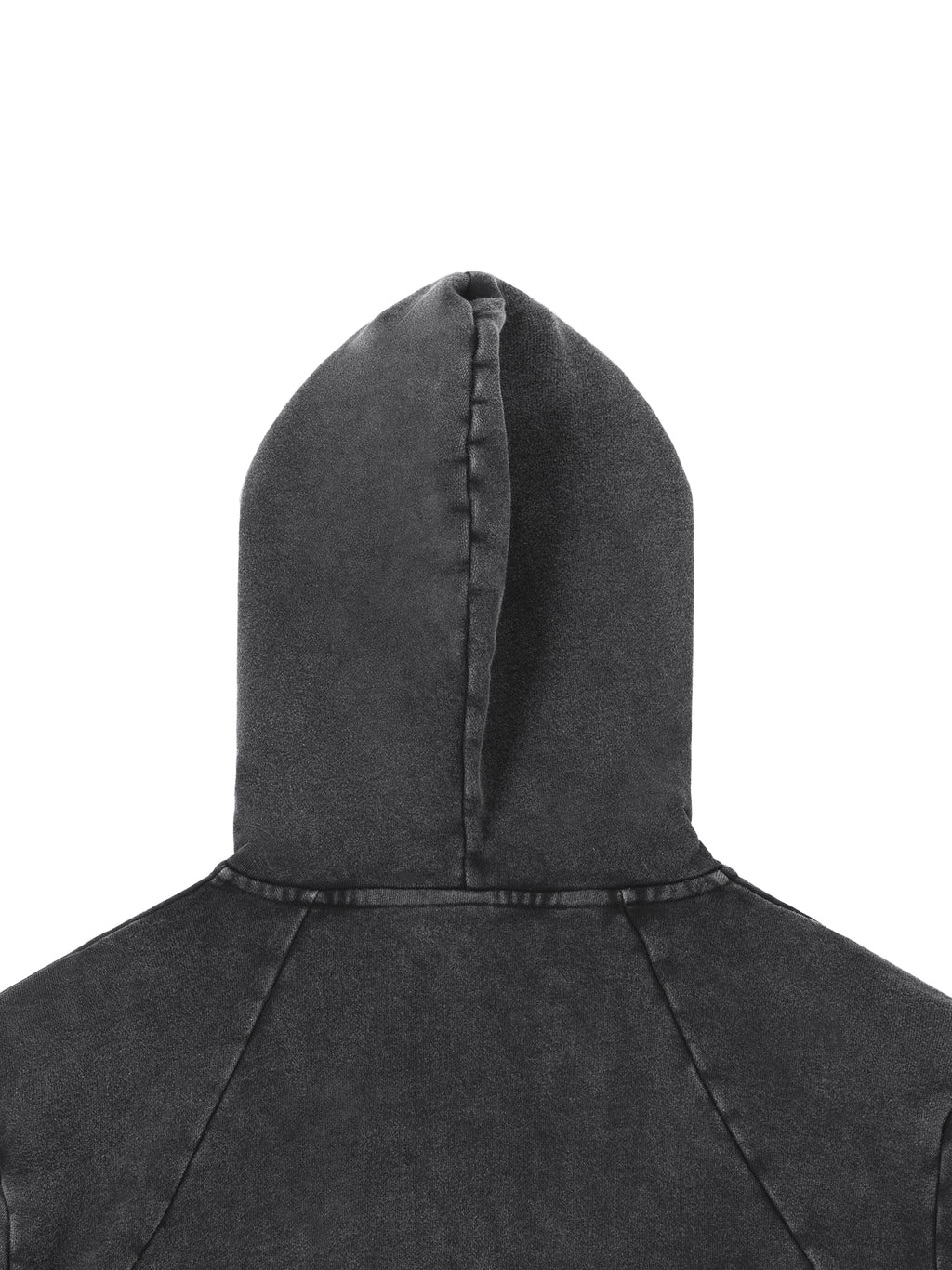 🔥Vintage Washed Bodycon Hoodie | Premium 9.4oz Pleated Crop