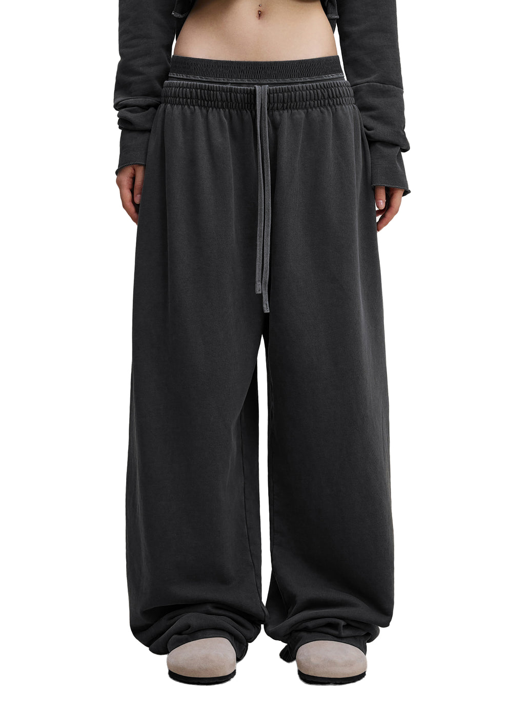 🔥The "Anywhere" Heavyweight Sweatpant | Mid-Waist Drawstring Essential